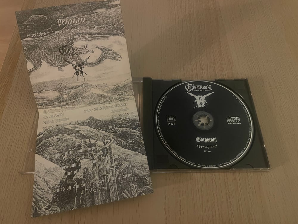 Image of Gorgoroth original cd