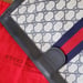 Image of Vtg Gucci XL Blue Monogram Clutch Bag