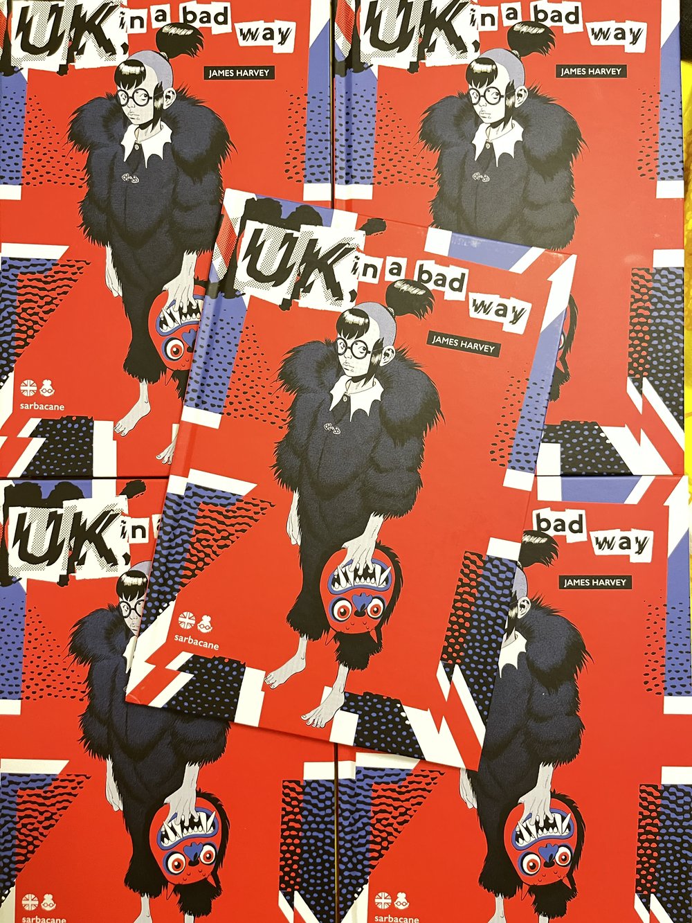 UK In A Bad Way French edition (signed, with sketch)