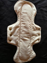 Image 3 of Un-dyed/Un-bleached Cotton Heavy Absorbency Pad Set of 4