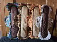 Image 1 of Cotton Heavy Absorbency Pad Set of 4 - Prairie Earth