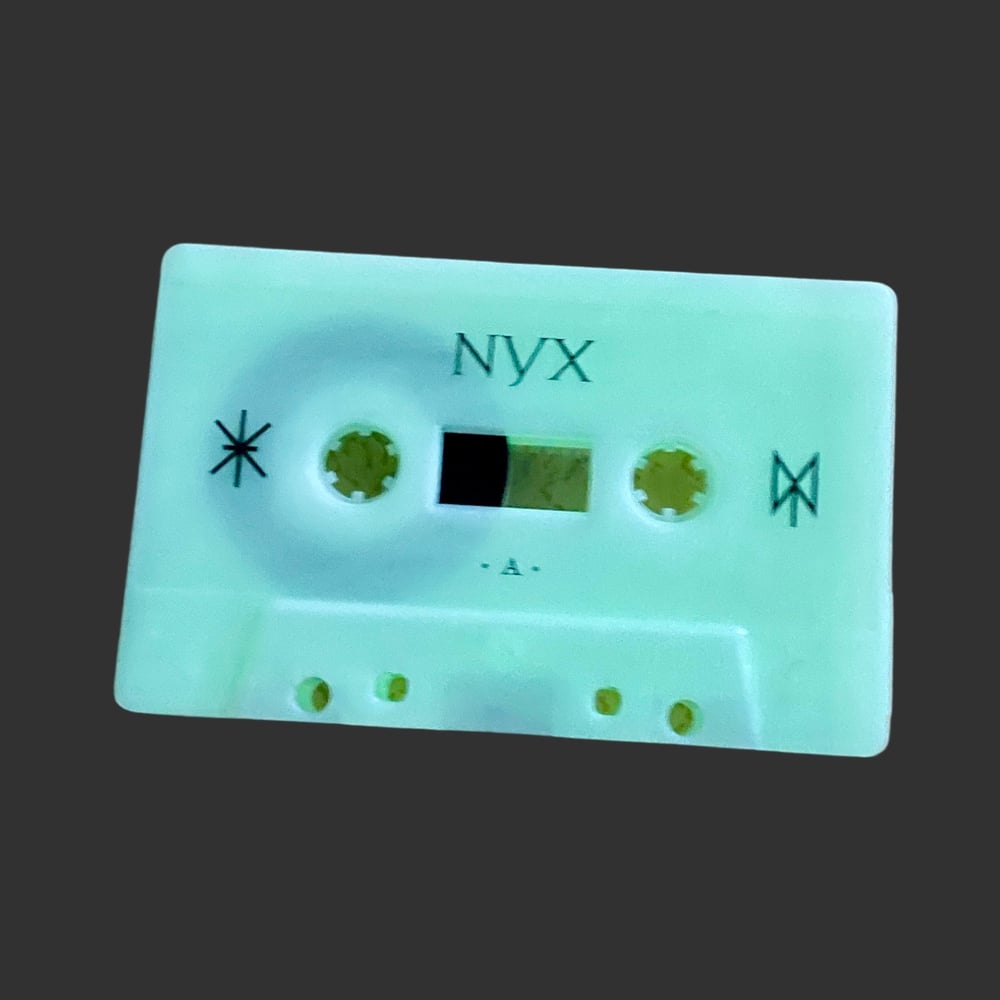 Cass: NYX - S/T (2025) Limited Edition of 100 Glow in the dark cassette pagan drone choir