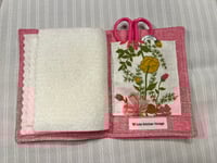 Image 4 of Pink Flowered Needlebook