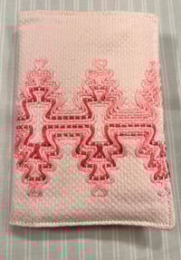 Image 1 of Pink Huck Towel Needlebook