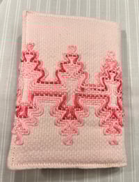 Image 5 of Pink Huck Towel Needlebook