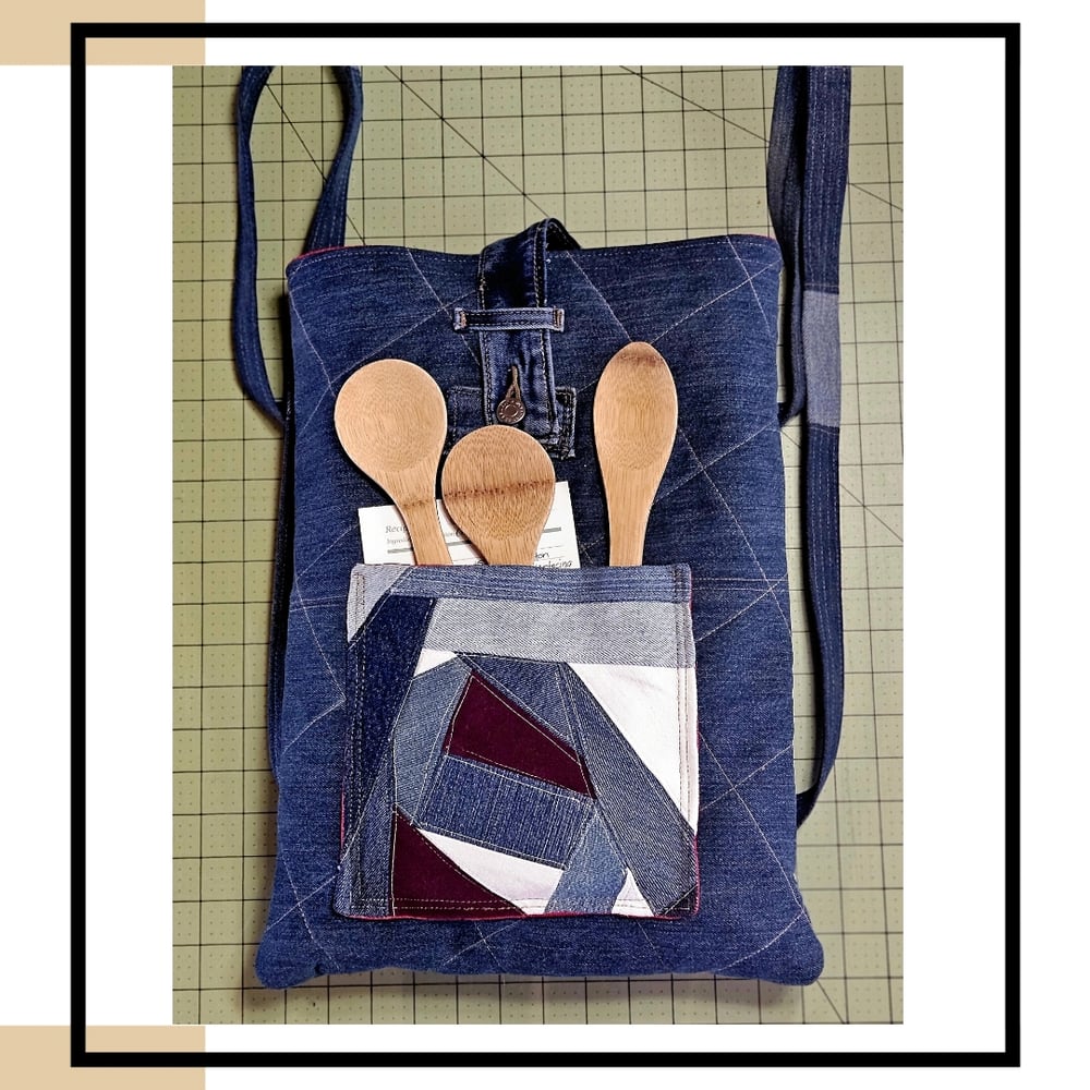 Image of Denim Casserole Taker (was $65.00)