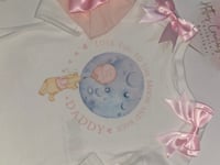 Image 2 of Fathers day pink bear 2 piece set 