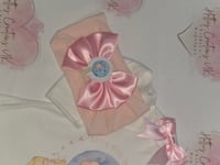 Image 3 of Fathers day pink bear 2 piece set 