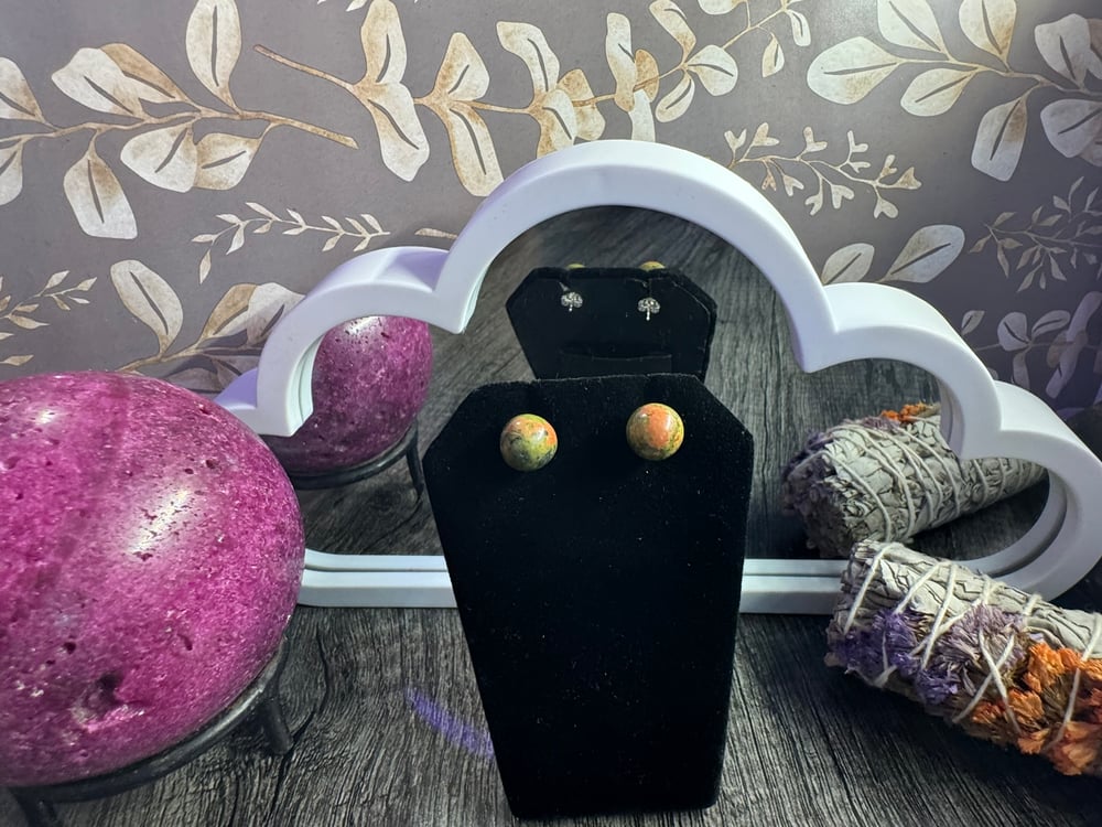 Image of Ukanite Stud Earrings