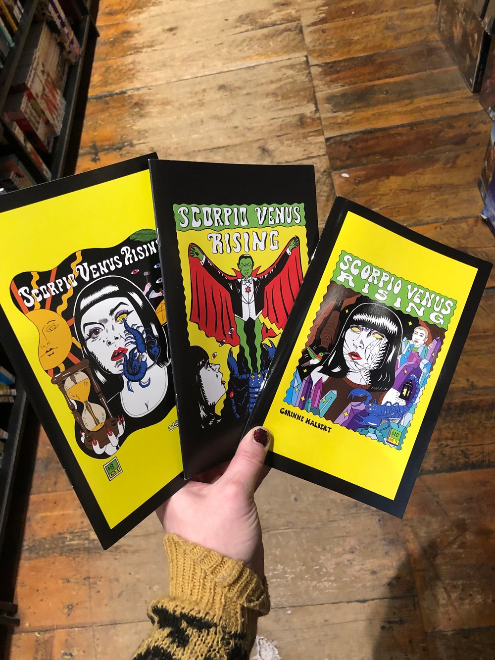 All 3 issues Bundle! SCORPIO VENUS RISING