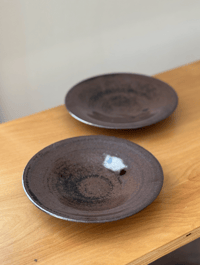 Image 1 of Pair of plates in oil spot