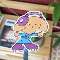 Image 2 of Skate Dog Sticker