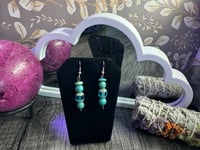 Image 1 of Turquoise Dangle Earrings