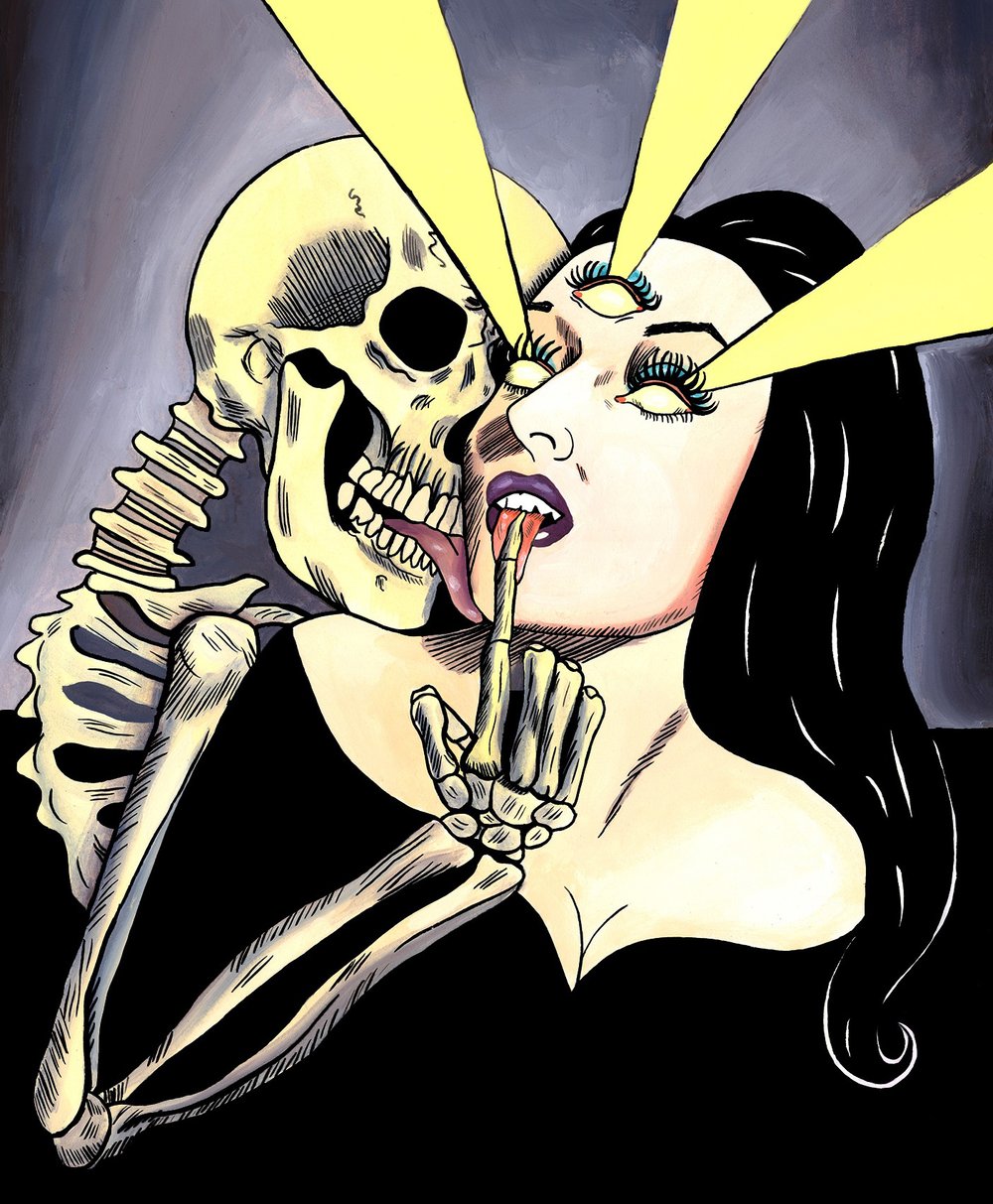 Unholy Ghosts Print