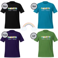 Image 6 of Budgie Borbs of a Feather Unisex T-shirt