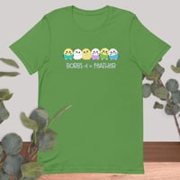 Image 4 of Budgie Borbs of a Feather Unisex T-shirt