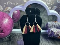 Image 2 of Simple Macrame Earrings 