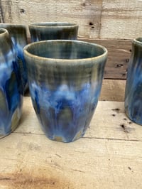 Image 6 of set of 4 - 4” to 5.5” tall cups from the River collection