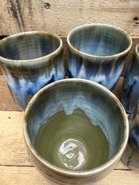 Image 8 of set of 4 - 4” to 5.5” tall cups from the River collection