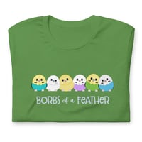 Image 8 of Budgie Borbs of a Feather Unisex T-shirt