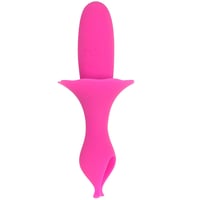 Image 4 of Sienna Fluttering Silicone Vibe in Pink