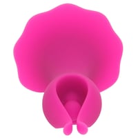 Image 3 of Sienna Fluttering Silicone Vibe in Pink