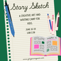 Story Sketch: A Creative Art and Writing Camp for Kids