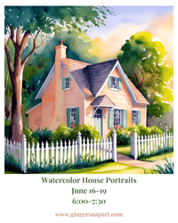 🏠 House Portraits: Paint Your Home’s Story 🎨
