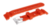American FKM Intense Orange Divecore HP Professional Diving Watch Strap 