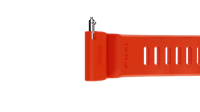 Image 4 of American FKM Intense Orange Divecore HP Professional Diving Watch Strap 
