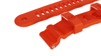 Image 5 of American FKM Intense Orange Divecore HP Professional Diving Watch Strap 