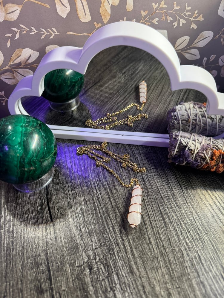 Image of Copper Quartz Pendulum