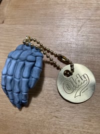 Image 4 of OLDY CO DEATH IN HAND KEY CHAIN