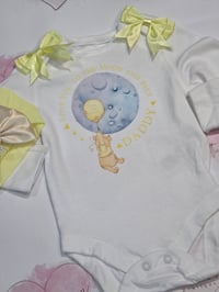 Image 2 of Yellow bear father's day 2 piece set