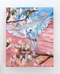 Image 1 of Lifted by Light – Dove painting