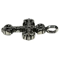 Image 3 of Chrome Hearts 925 Tiny Filigree Cross Pendant  Sterling Silver