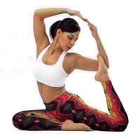 Image 7 of Papillon Rouge Women's Yoga Leggings