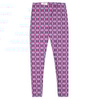 Image 9 of Pink Cactus Bloom Women's Yoga Leggings