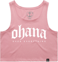 Image 2 of OHANA OVER EVERYTHING CROP TANK