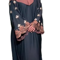 Image 2 of Abaya Brown tulips close