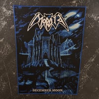 Image 2 of MORBID - DECEMBER MOON WOVEN BACKPATCH