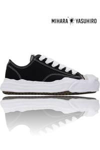 Image 1 of Mihara Yasuhiro Black Hank OG Sole Canvas Low Top 