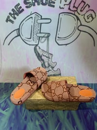 Image 2 of GG MAXI CANVAS SANDALS