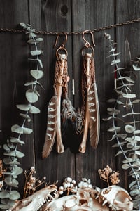 Image 1 of Carrion Wing Ear Hangers 