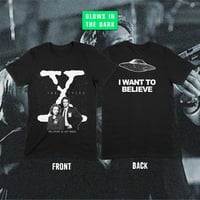 Image 1 of X-Files T-Shirt (Glow in the Dark)
