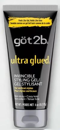 Image 2 of  1 bottle Göt2b Ultra Glued Invincible Styling Gel - 6oz