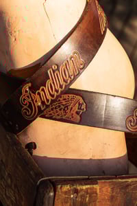 Image 1 of Original Tom Fugle Signed Indian Leather Belt