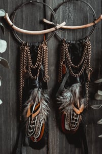 Image 4 of Hunter’s Dusk Earrings