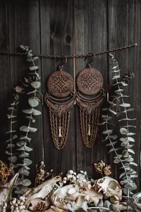 Image 3 of Sanctum Horn Earrings