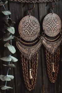 Image 4 of Sanctum Horn Earrings